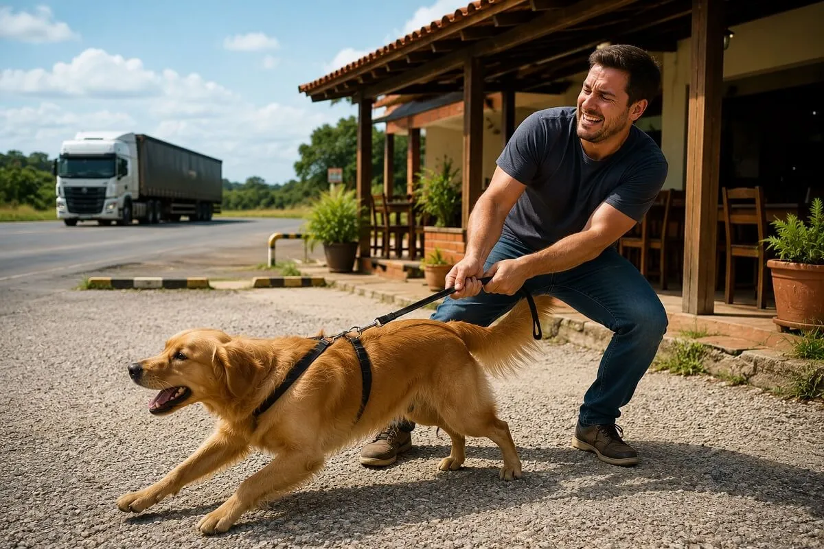 Como diminuir a ansiedade do cachorro durante uma viagem?